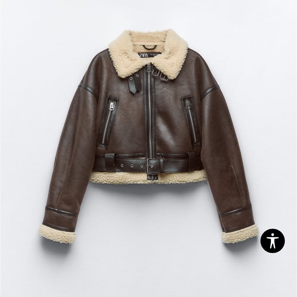 Brand new ZARA Aviator Jacket